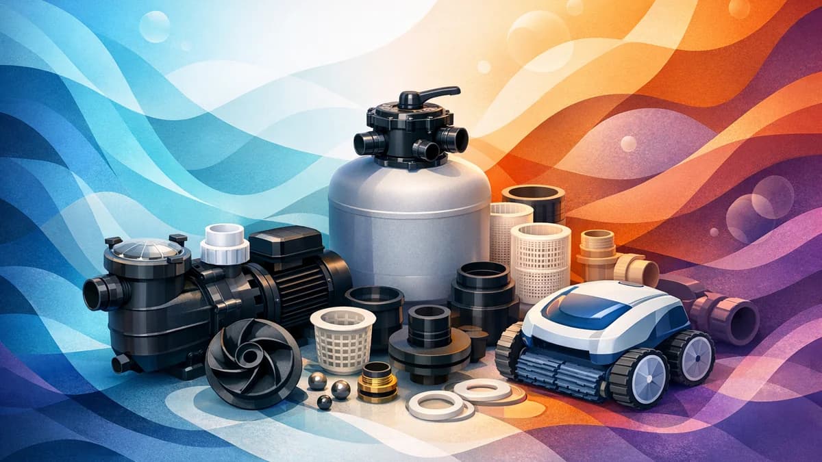 Selling Pool Equipment Spare Parts on Shopify